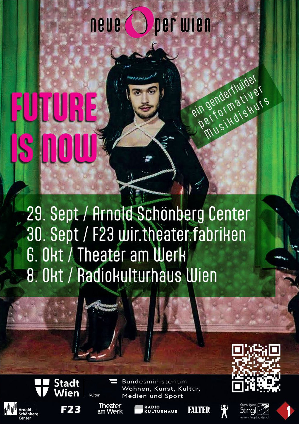 Nina Hagens Skandal-Talk von 1979 wird Oper | Neue Oper Wien zeigt „Future Is Now“